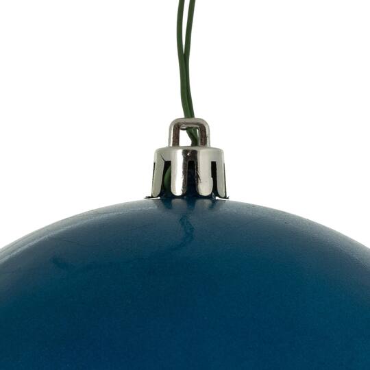 Vickerman Blue Candy Ball Ornament